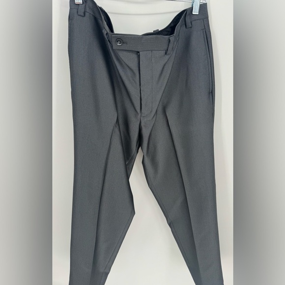 Calvin Klein Men's Metallic Gray Dress Pants - Picture 3 of 13